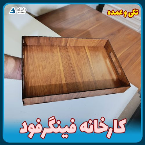 کارخانه فینگرفود بانیکو تولید کننده سینی چوبی فینگر فود