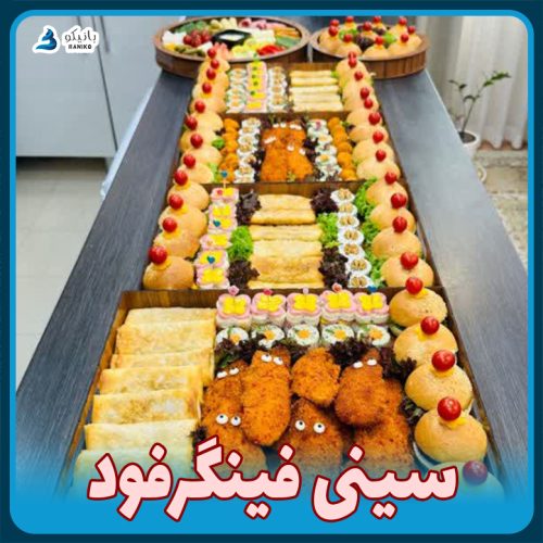 سینی فینگر فود ساده و کم هزینه بانیکو
